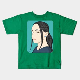 cool girl Kids T-Shirt